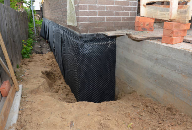 SJ Waterproofing Pros technician performing targeted Crawl Space Encapsulation assessment in Mickleton, NJ